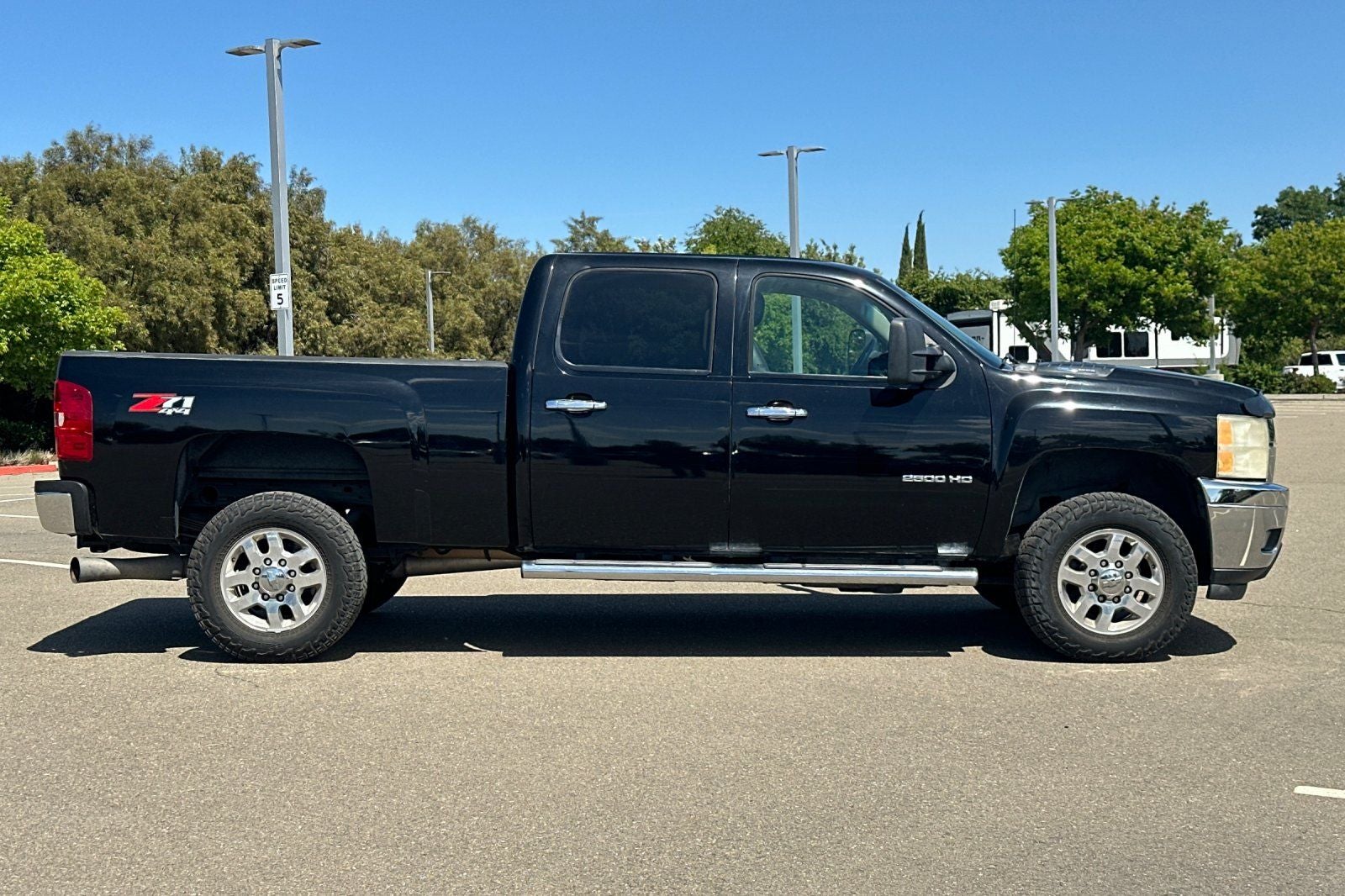 2011 Chevrolet Silverado 2500HD — rear three-quarter view