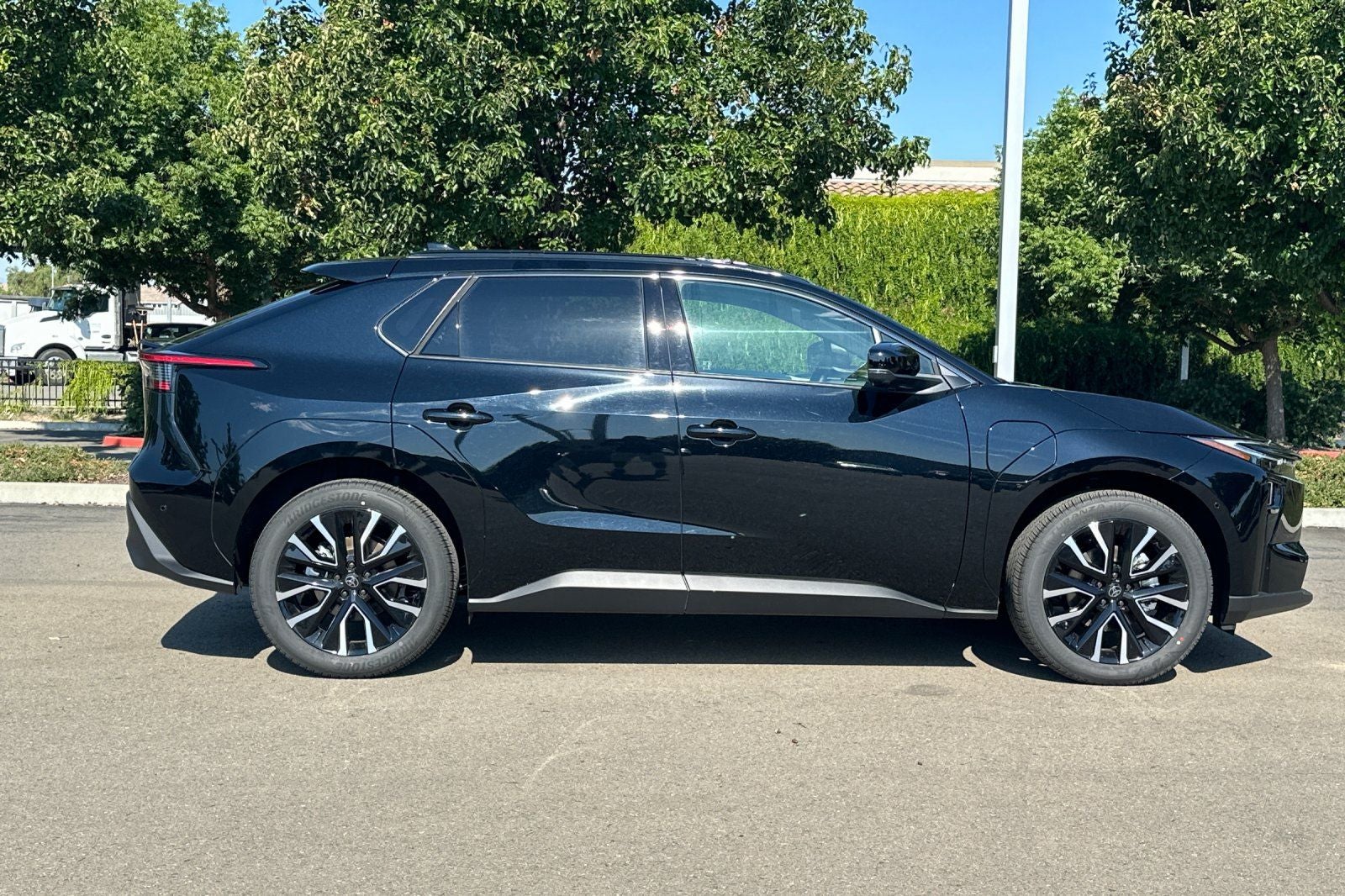 2026 Toyota bZ — rear three-quarter view