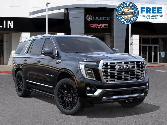 2026 GMC Yukon Denali in Onyx Black — front three-quarter view