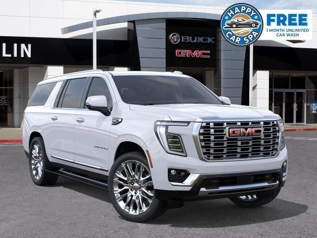 2026 GMC Yukon XL Denali in Summit White — front three-quarter view