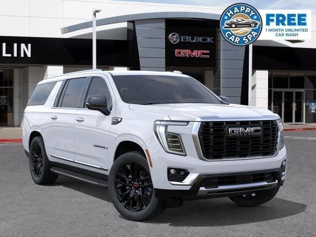 2026 GMC Yukon XL Denali in Summit White — front three-quarter view