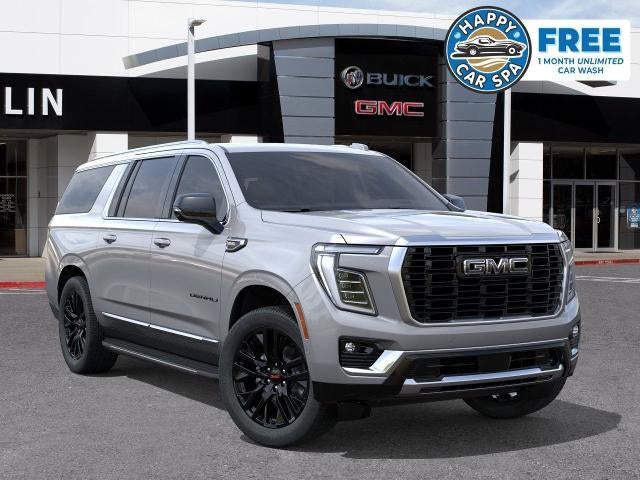2026 GMC Yukon XL Denali in Sterling Metallic — front three-quarter view