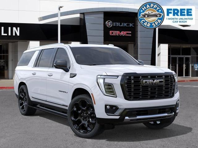 2026 GMC Yukon XL Denali Ultimate in Summit White — front three-quarter view