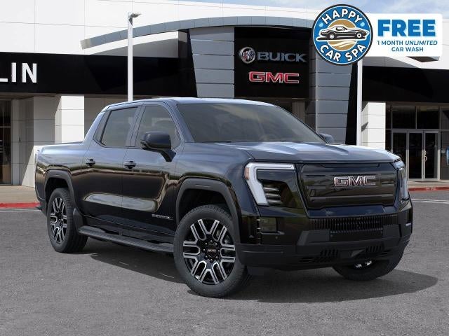 2026 GMC Sierra EV Elevation Extended Range in Onyx Black — front three-quarter view