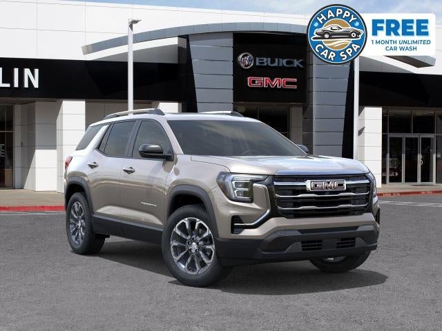 2026 GMC Terrain Elevation in Riverstone Metallic — front three-quarter view