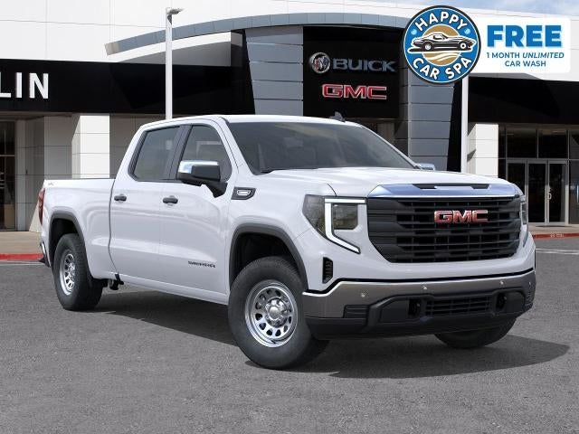 2026 GMC Sierra 1500 Pro in Summit White — front three-quarter view