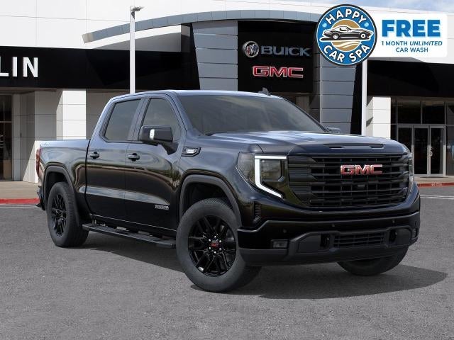 2026 GMC Sierra 1500 Elevation in Onyx Black — front three-quarter view