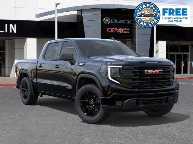 2026 GMC Sierra 1500 Elevation in Onyx Black — front three-quarter view