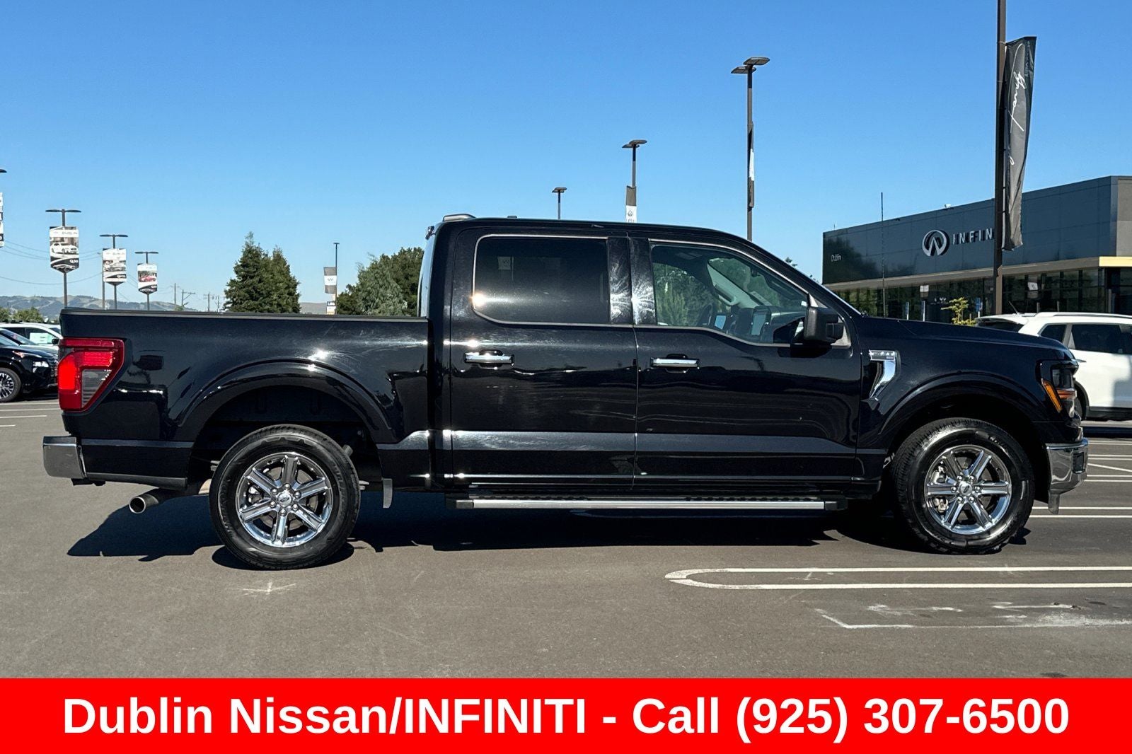 2025 Ford F-150 — rear three-quarter view