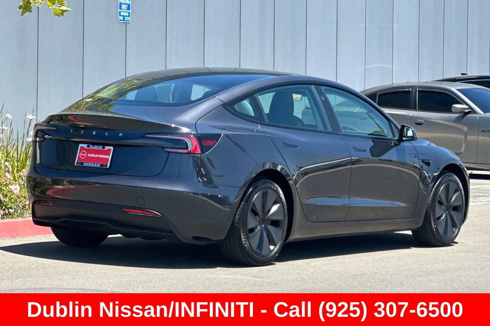 2025 Tesla Model 3 — interior view